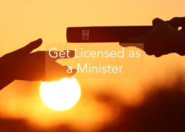 Get Licensed as a Minister