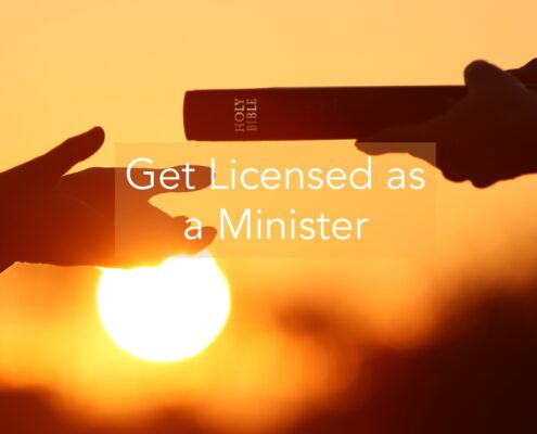 Get Licensed as a Minister